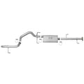 aFe cat-back exhaust installed view
