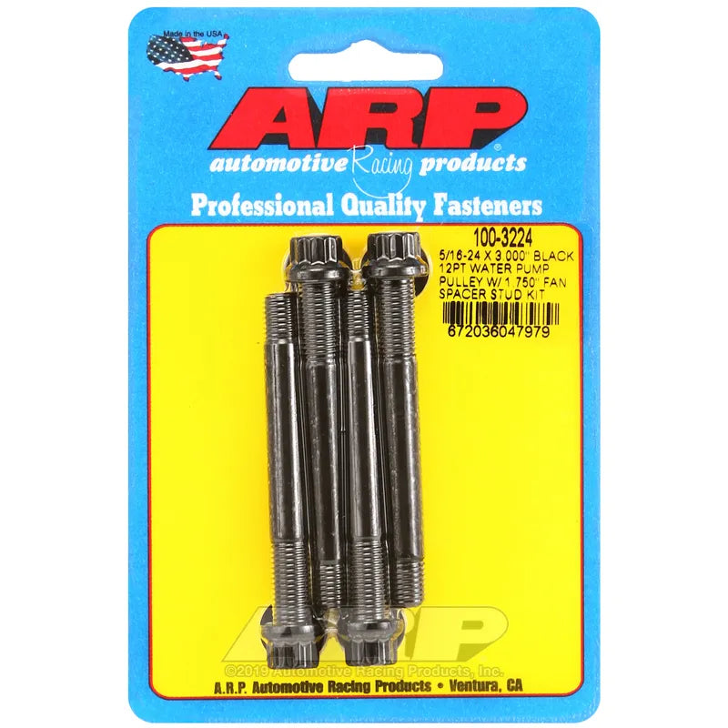 ARP black spacers