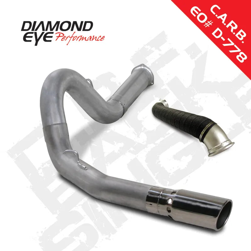 Diamond Eye Performance silver exhaust