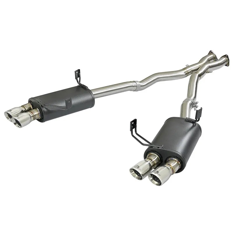 aFe polished cat-back exhaust
