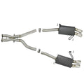 aFe cat-back exhaust detail