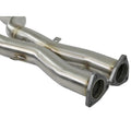 aFe cat-back exhaust close-up