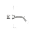 aFe axle-back exhaust close-up