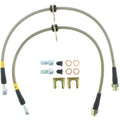 Stoptech auto part close-up