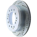 Stoptech auto part installed view