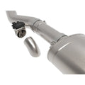 aFe cat-back exhaust detail