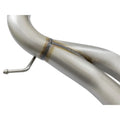 aFe cat-back exhaust installed view