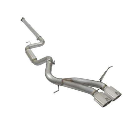 aFe polished cat-back exhaust