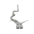 aFe cat-back exhaust close-up