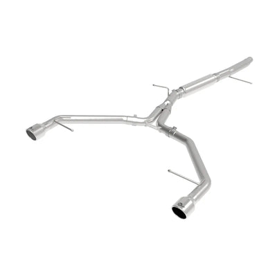 aFe polished axle-back exhaust