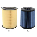 aFe air filter installed view