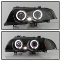 SPYDER headlights close-up