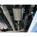 aFe cat-back exhaust installed view