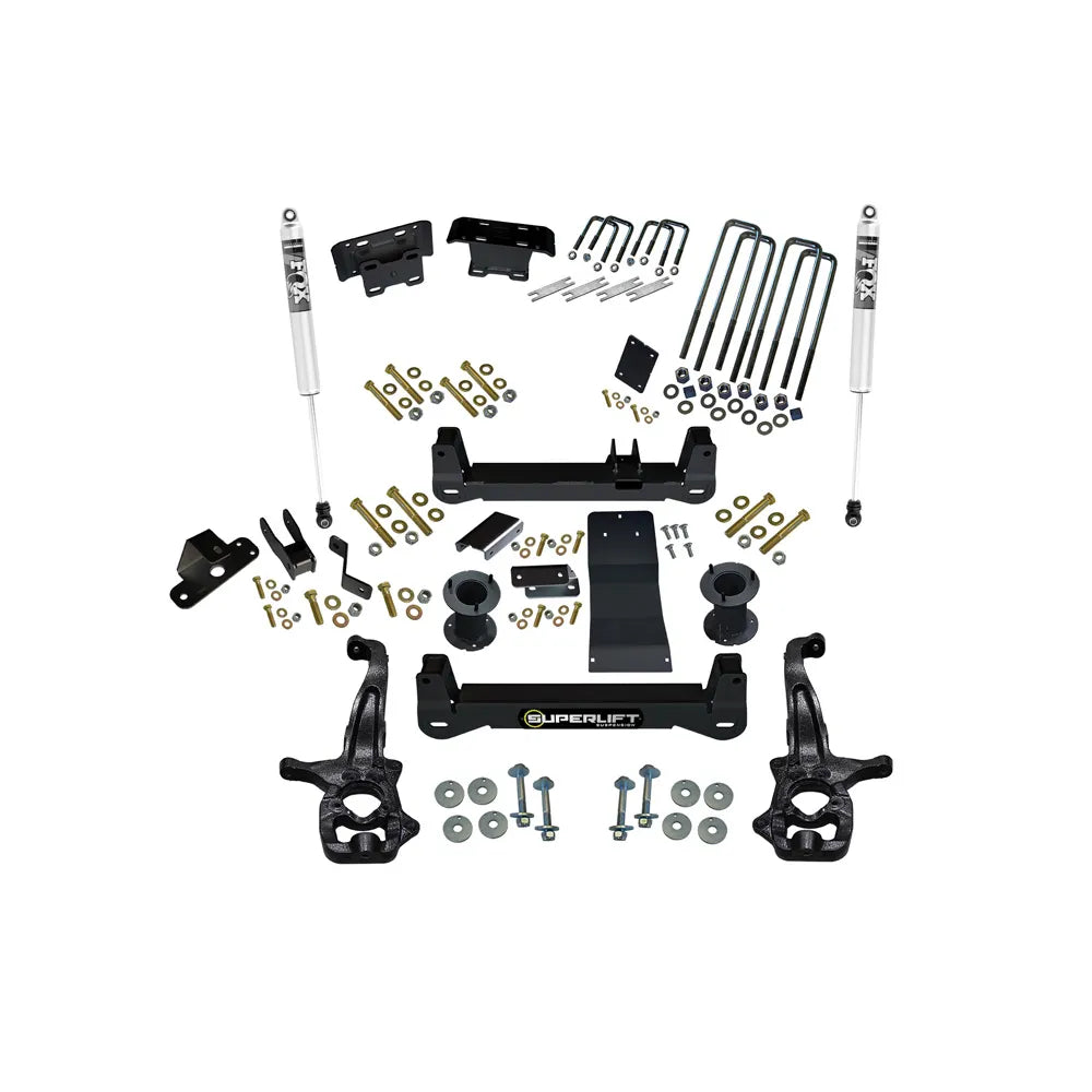 Superlift silver shock absorber