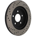 Stoptech auto part close-up