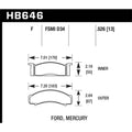 Hawk Performance auto part detail