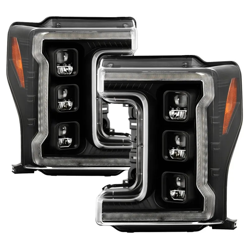 SPYDER chrome headlights