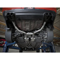 aFe cat-back exhaust close-up