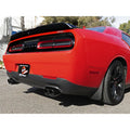 aFe cat-back exhaust installed view