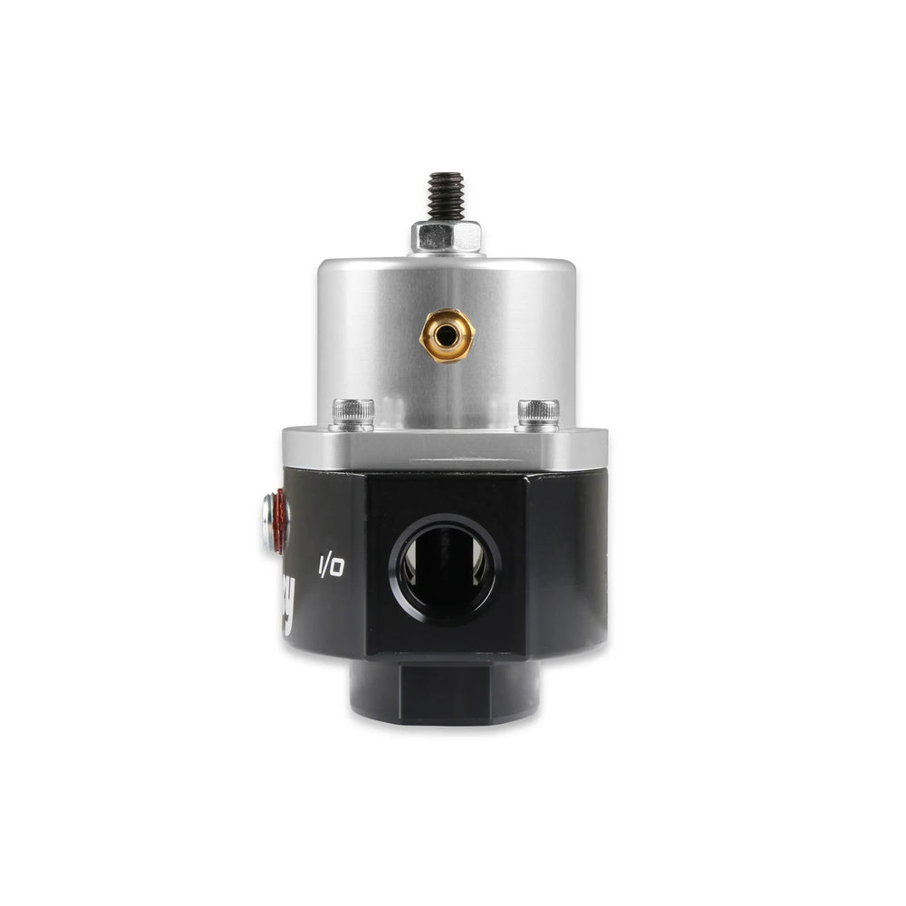 ADJUSTABLE BILLET BYPASS REGULATOR6AN KIT W/ FUEL PRESSURE GUAGE & ADAPTER FIT