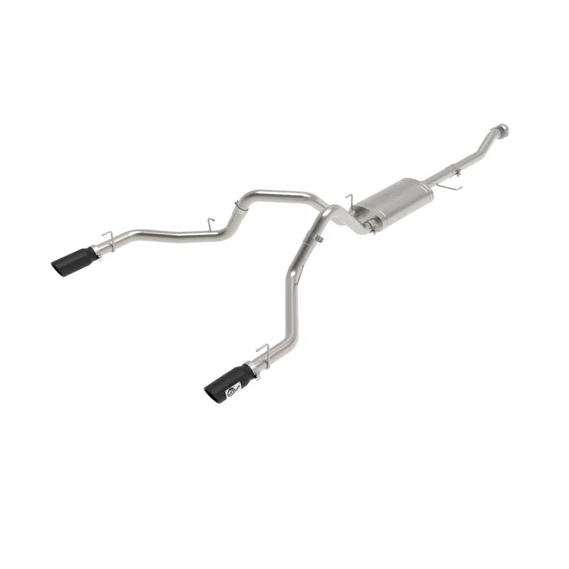 aFe black cat-back exhaust