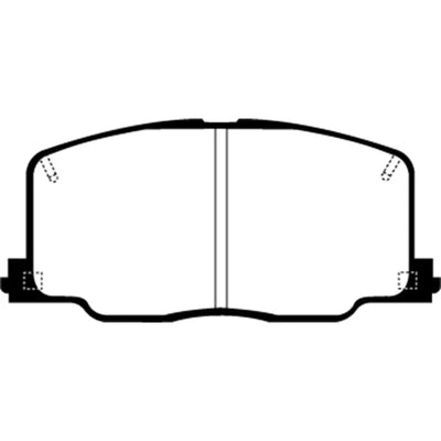EBC red auto part