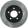 Stoptech auto part installed view
