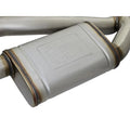 aFe axle-back exhaust detail
