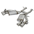 aFe polished axle-back exhaust