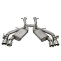 aFe axle-back exhaust detail