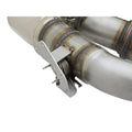 aFe axle-back exhaust close-up
