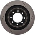 Stoptech auto part installed view