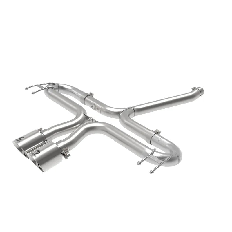 aFe polished axle-back exhaust