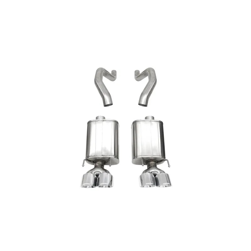 CORSA Performance polished axle-back exhaust
