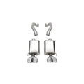 CORSA Performance polished axle-back exhaust