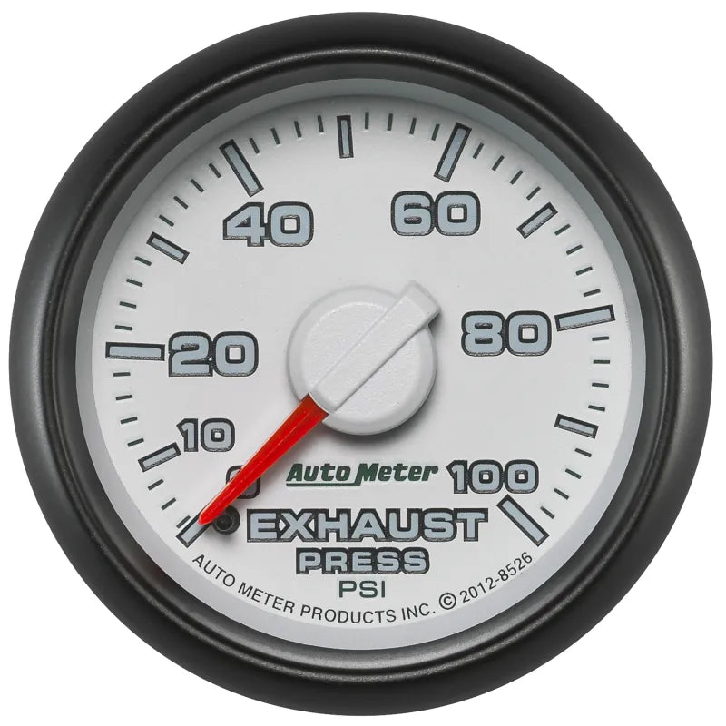 AutoMeter exhaust
