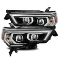 AlphaRex headlights close-up