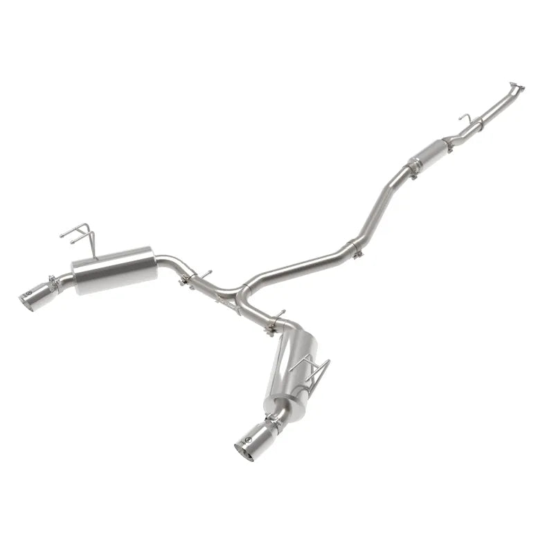 aFe polished cat-back exhaust