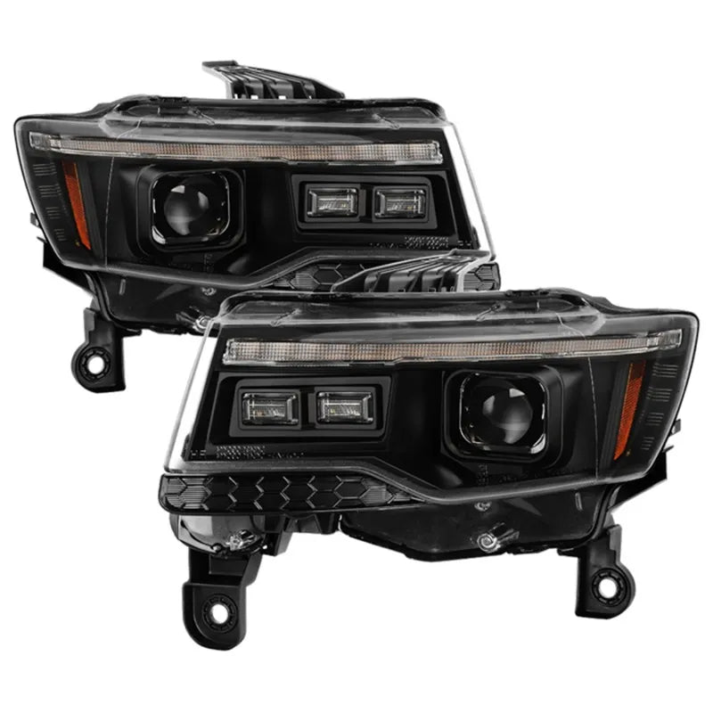 SPYDER black headlights