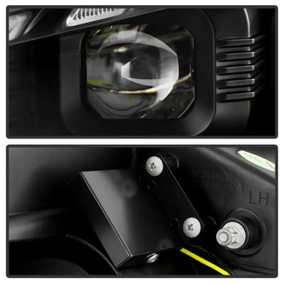 SPYDER black headlights