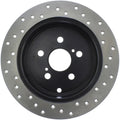 Stoptech auto part close-up