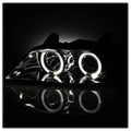 SPYDER headlights close-up