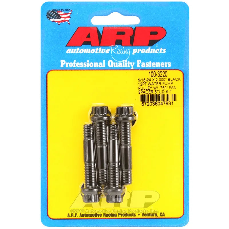 ARP black spacers