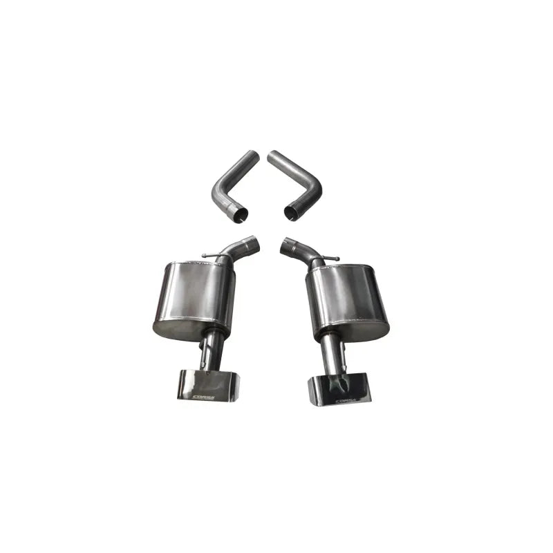 CORSA Performance polished axle-back exhaust