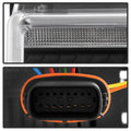 SPYDER headlights close-up