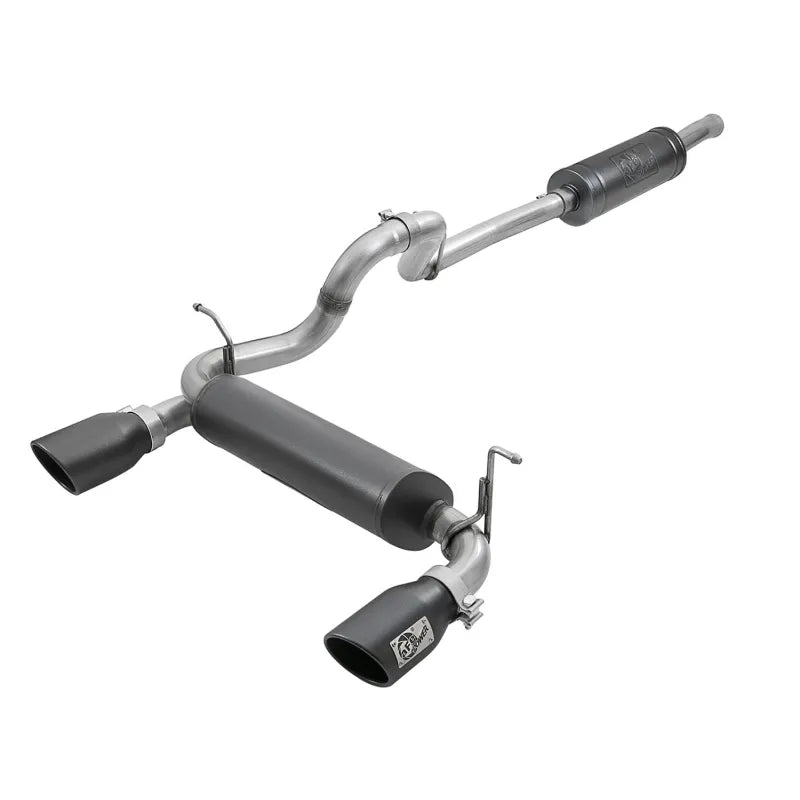 aFe black cat-back exhaust
