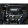 aFe cat-back exhaust close-up