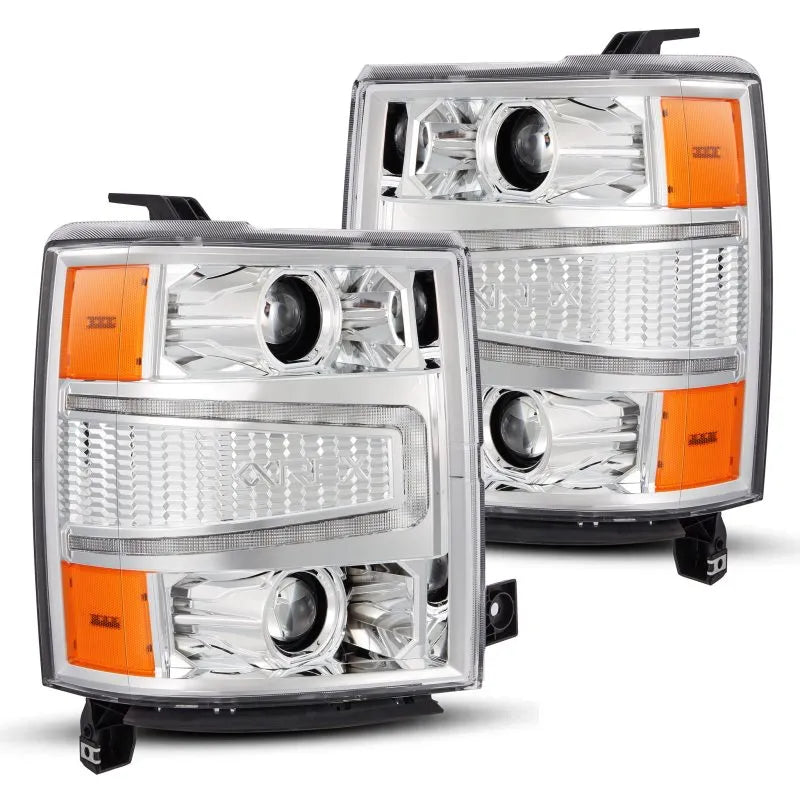AlphaRex chrome headlights