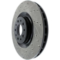 Stoptech auto part installed view