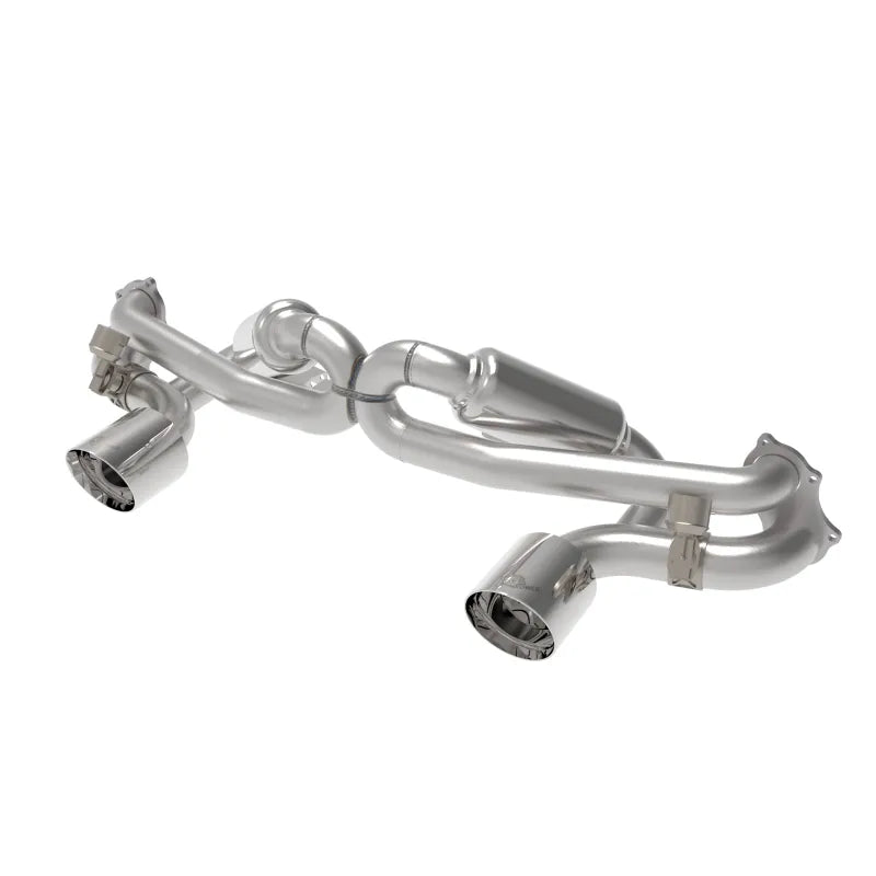 aFe polished cat-back exhaust